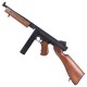 Snow Wolf Thompson M1A1 (AEG) WOOD, A classic SMG icon rebuilt in wood and steel for full-auto performance